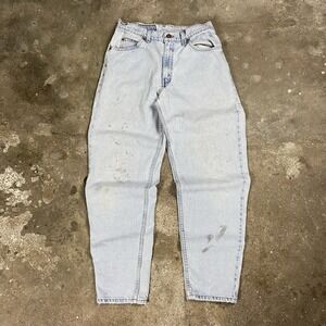 Vintage 90s Levi's 560 Jeans 31x32 Blue Denim Light Wash Orange Tab Relaxed Fit